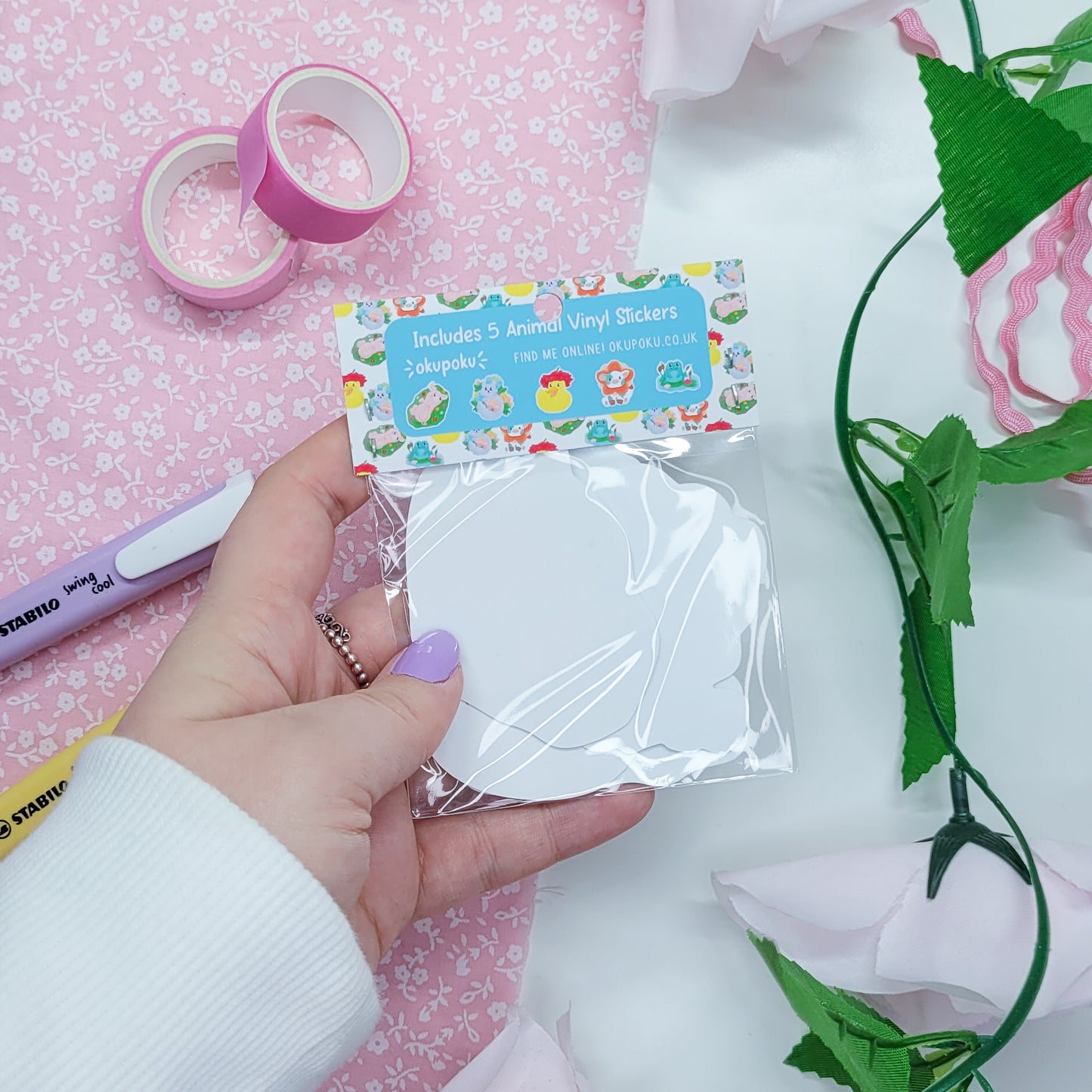 Spring Animals Sticker Pack