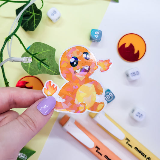 Fire Type Pokemon Sticker Pack