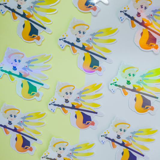 Mercy overwatch sticker