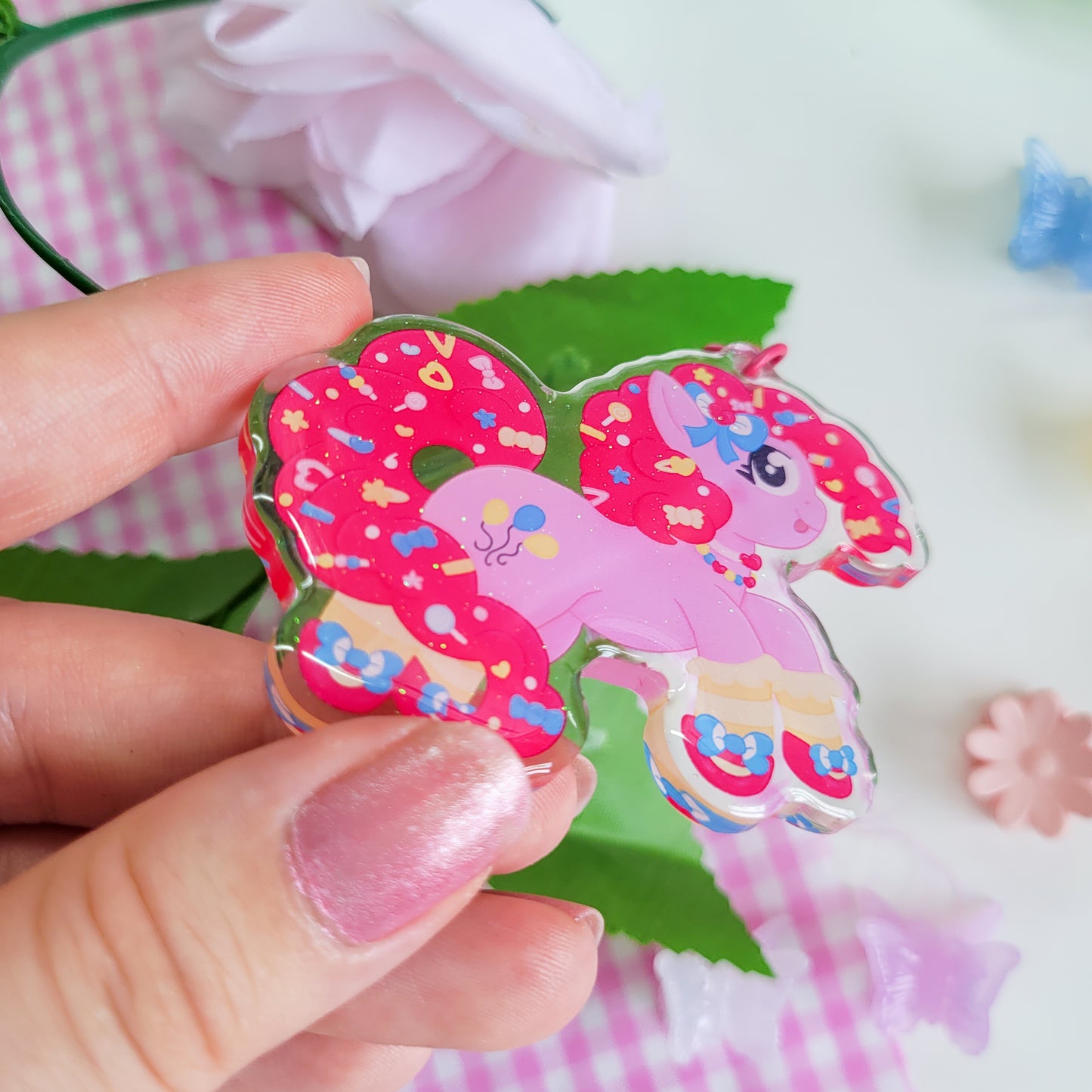 Pinkie Pie Keychain