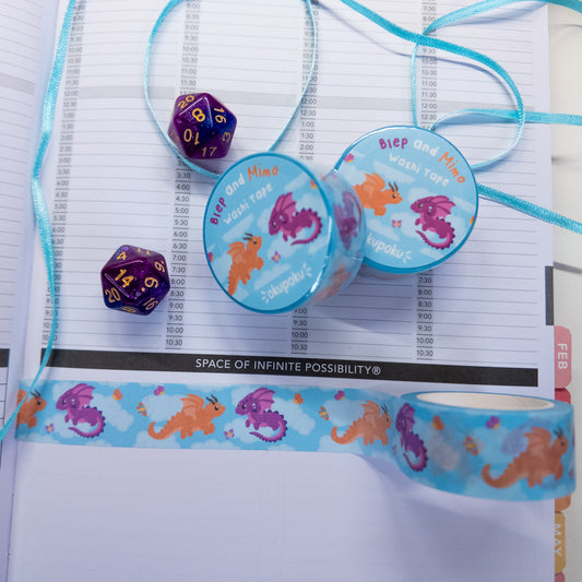 Blep and Mimo Washi Tape