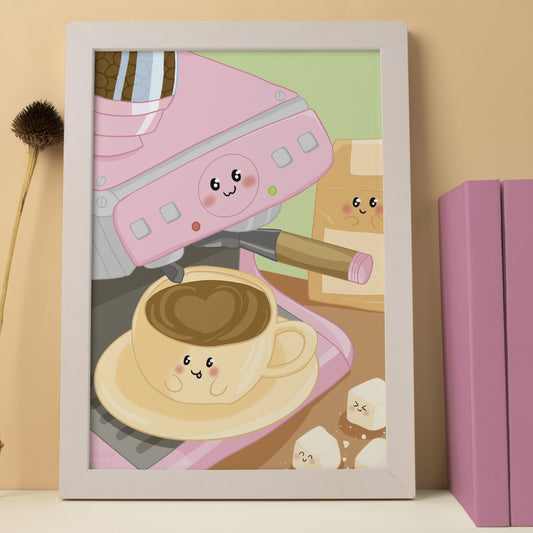 Coffee Time Art Print
