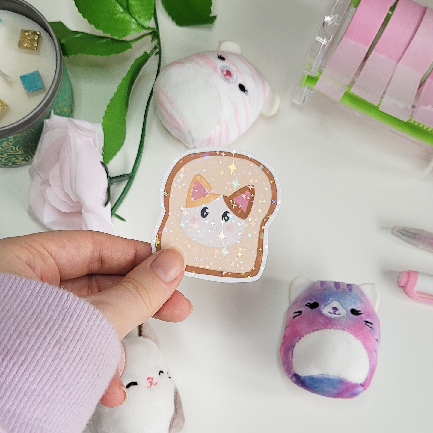 Cute cats stickers doing silly things