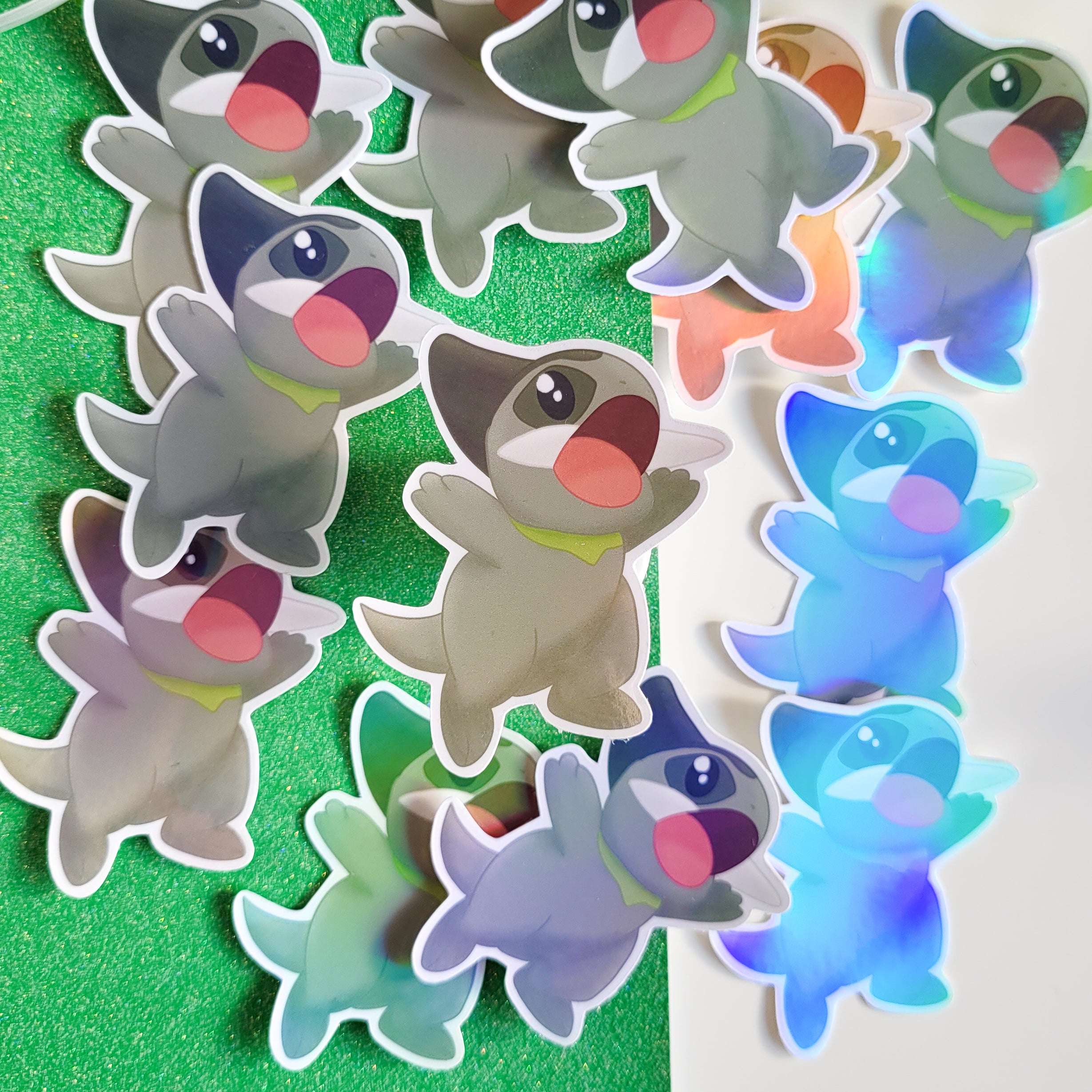 Axew Pokemon Vinyl Sticker – OkuPoku
