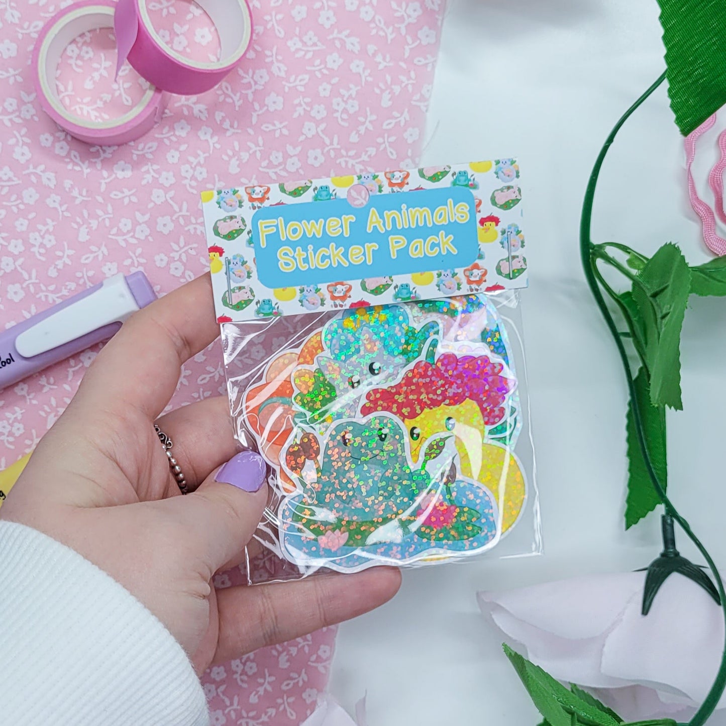 Spring Animals Sticker Pack