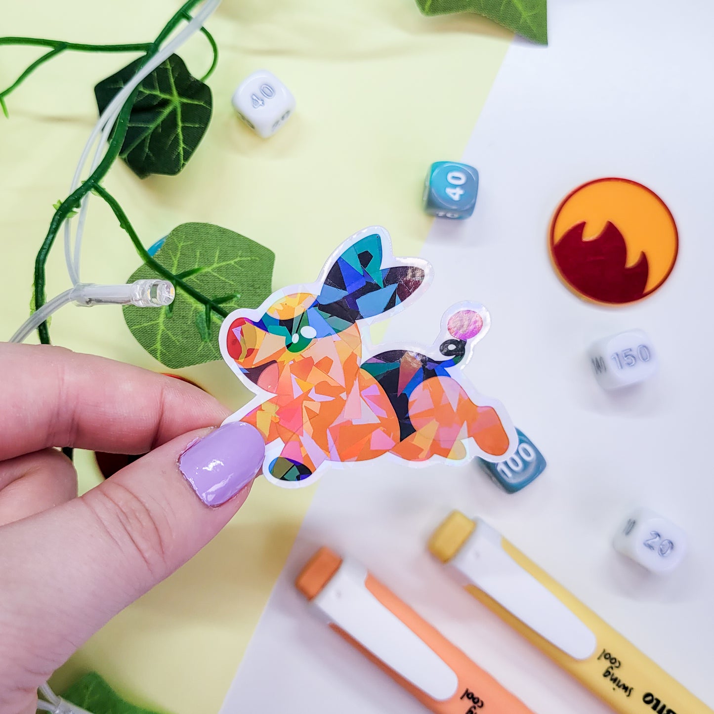 Fire Type Pokemon Sticker Pack