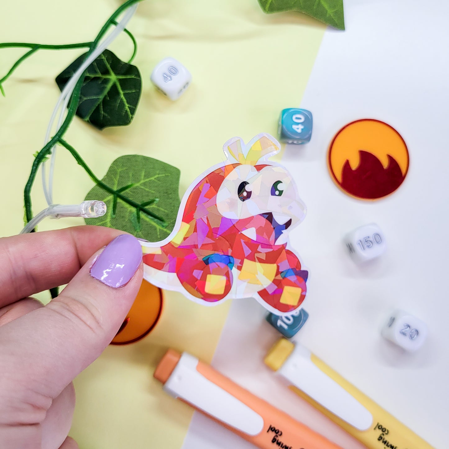 Fire Type Pokemon Sticker Pack