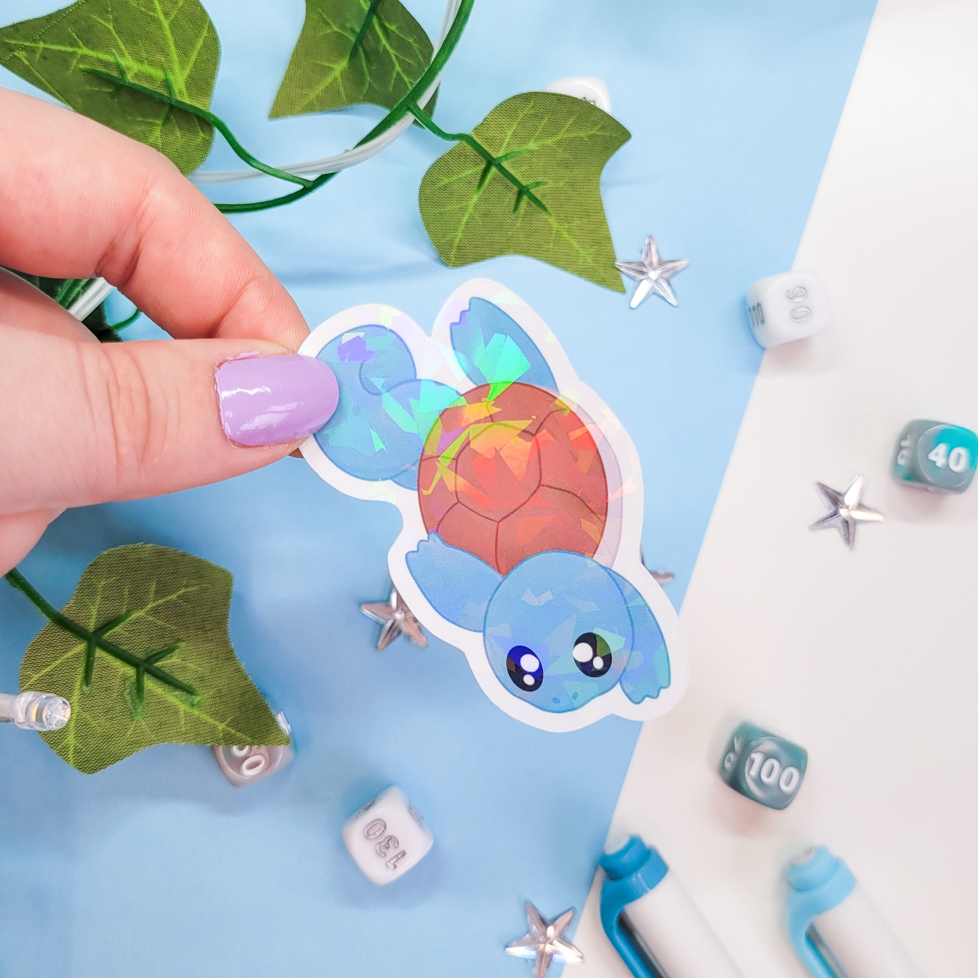 Water Pokemon sticker pack featuring 5 water type pokemon stickers