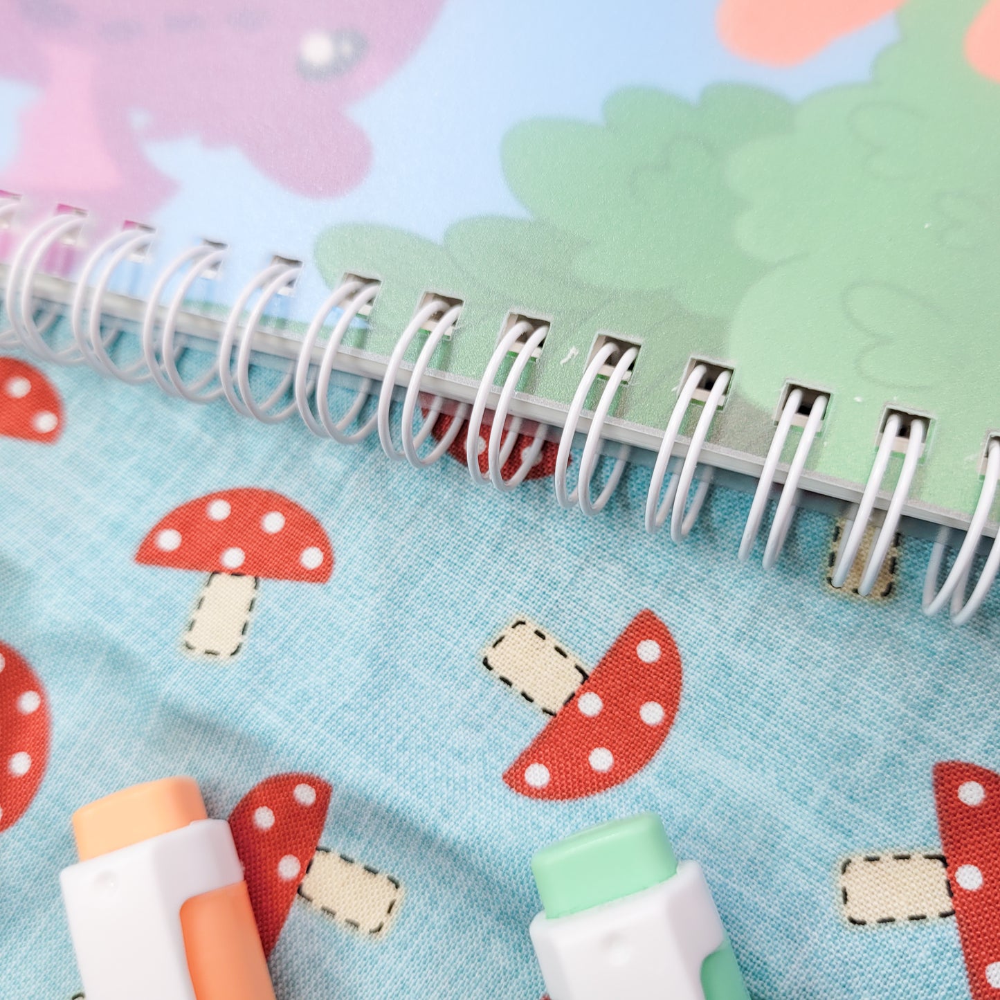 Reusable Sticker Book, Cute Dragons Forest Scene Sticker book