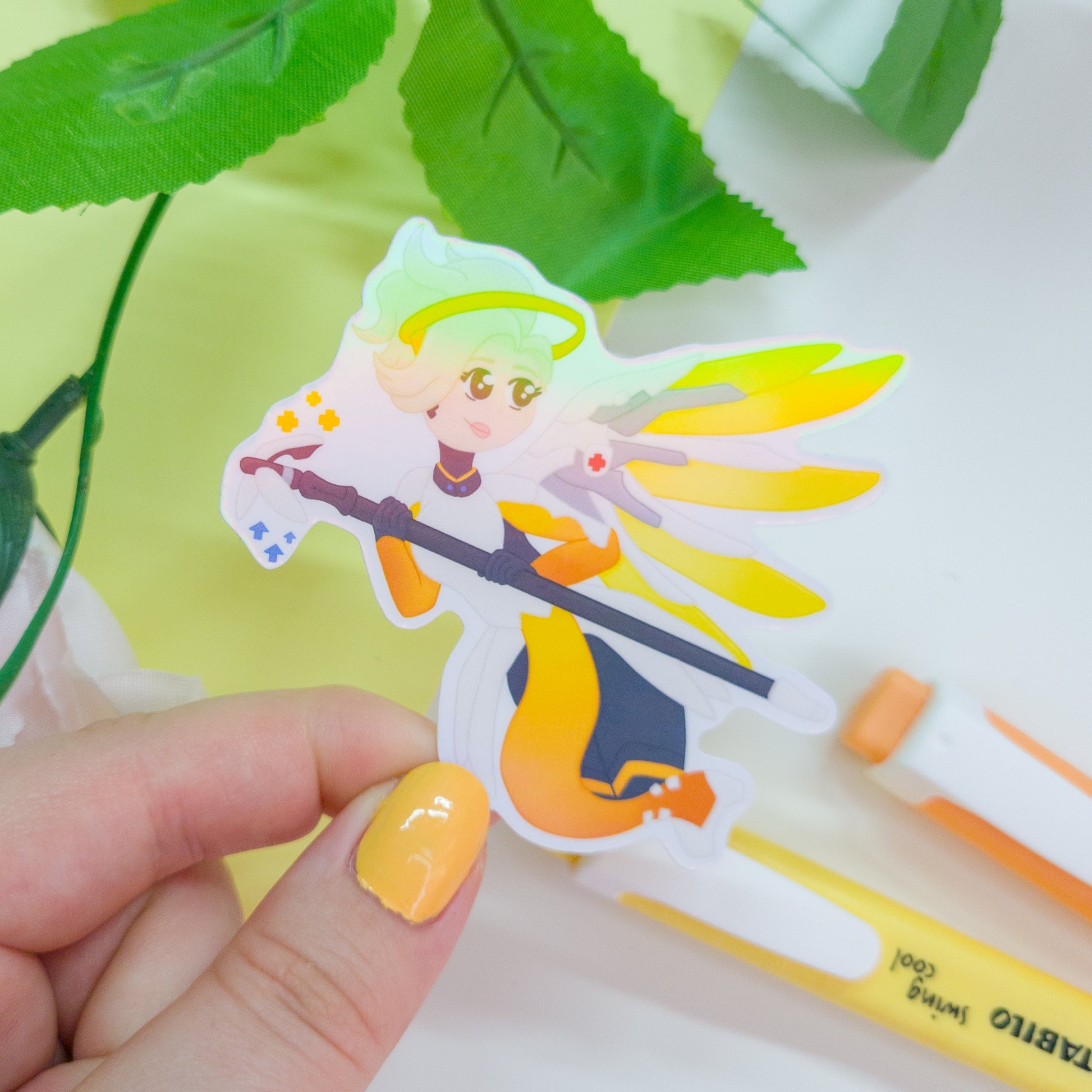 Mercy overwatch sticker