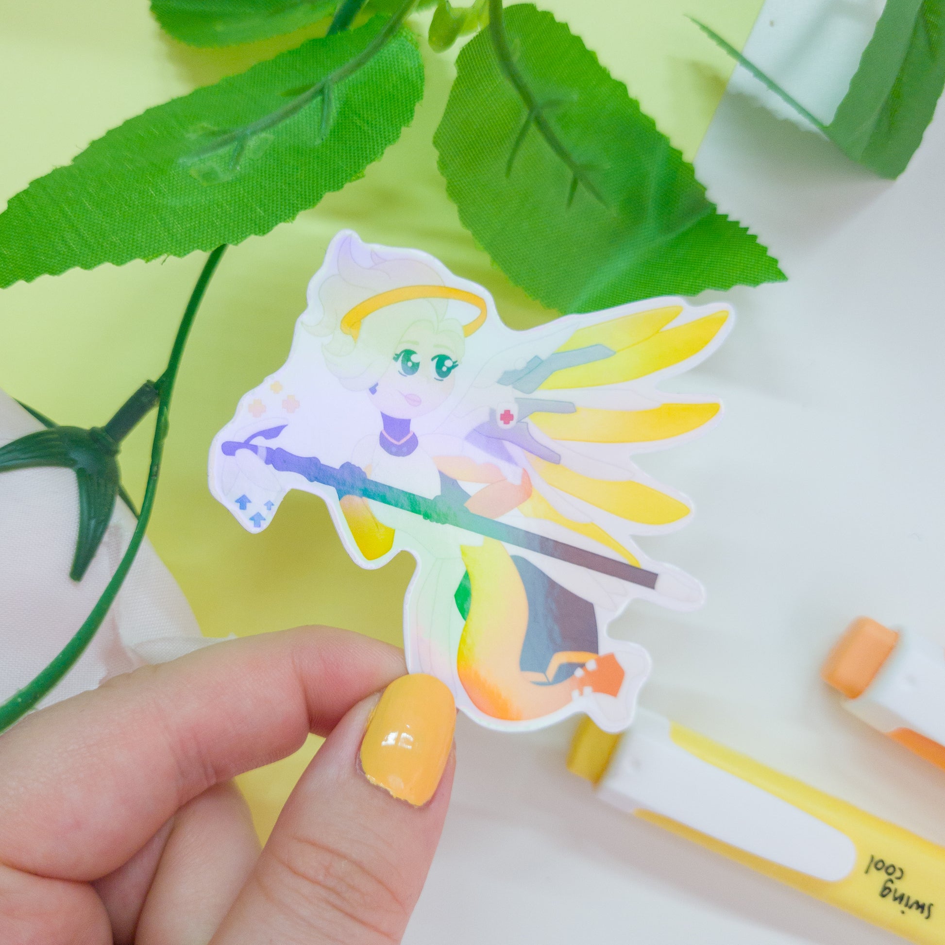 Mercy overwatch sticker