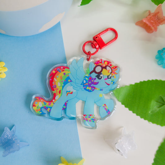 Rainbow Dash Keychain