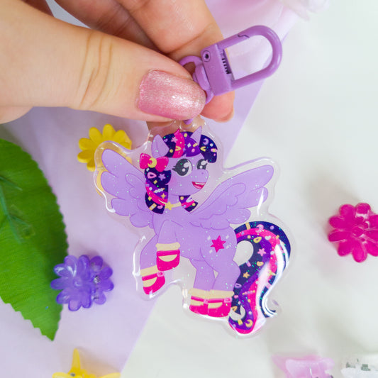 Twighlight Sparkle Keychain