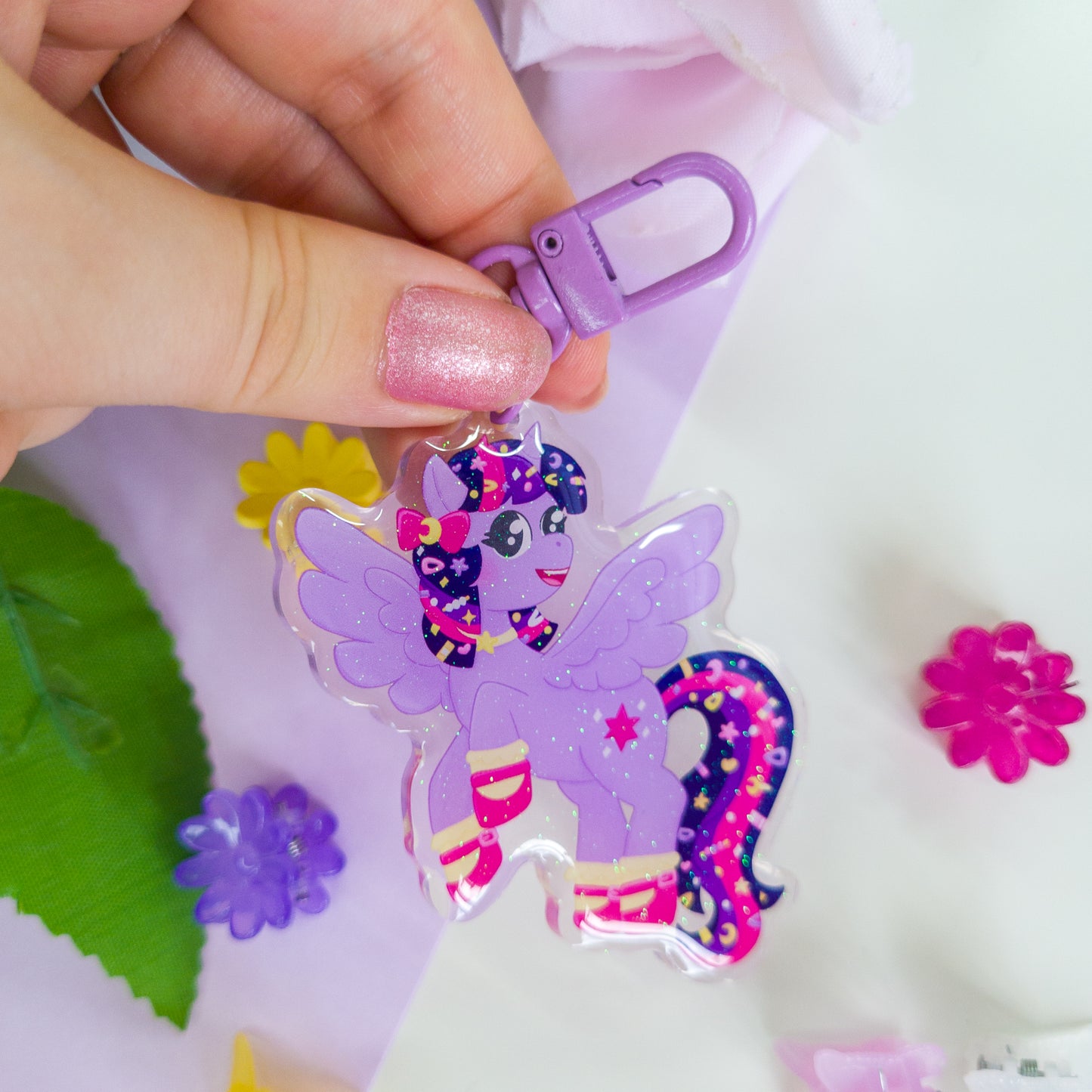 Twighlight Sparkle Keychain
