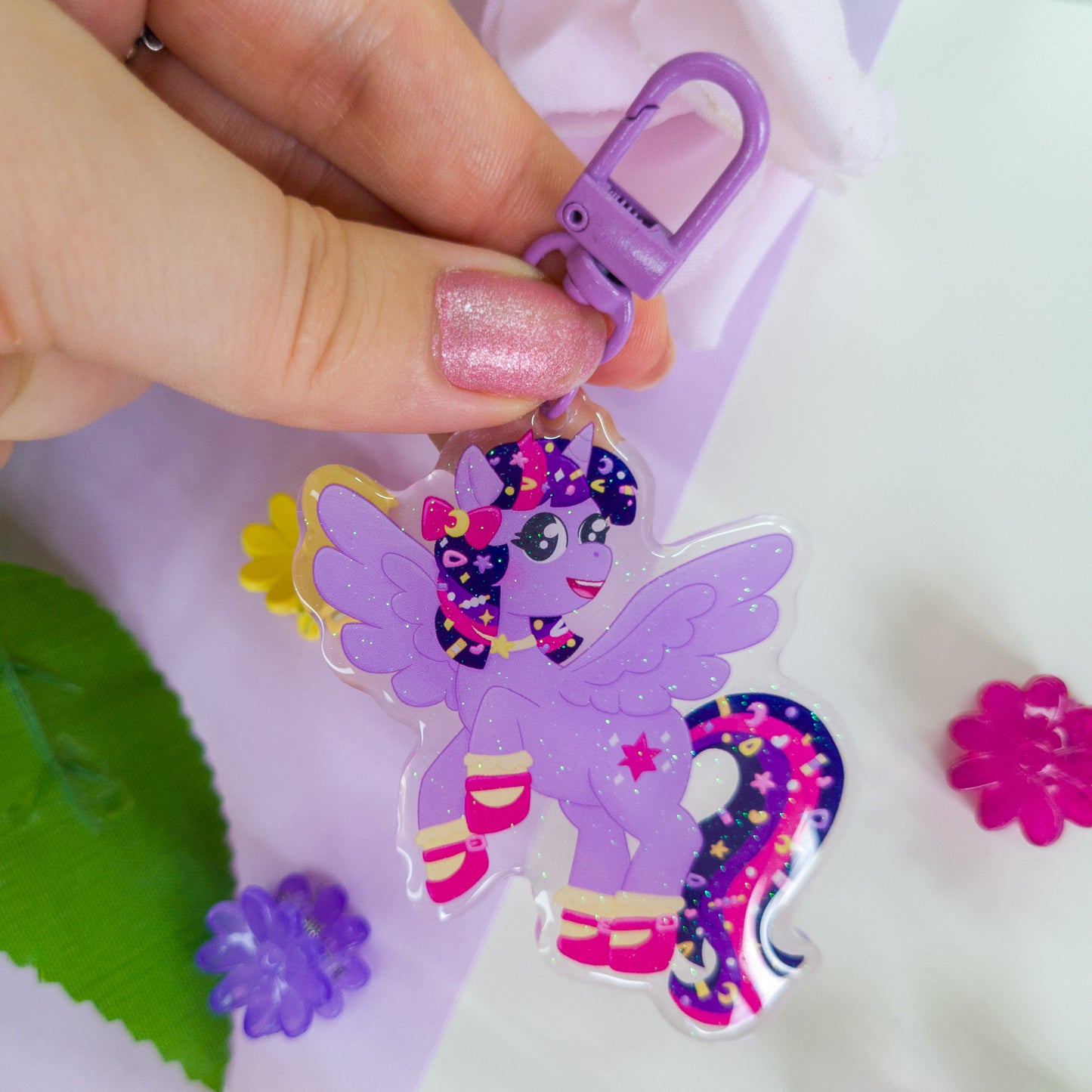 Twighlight Sparkle Keychain