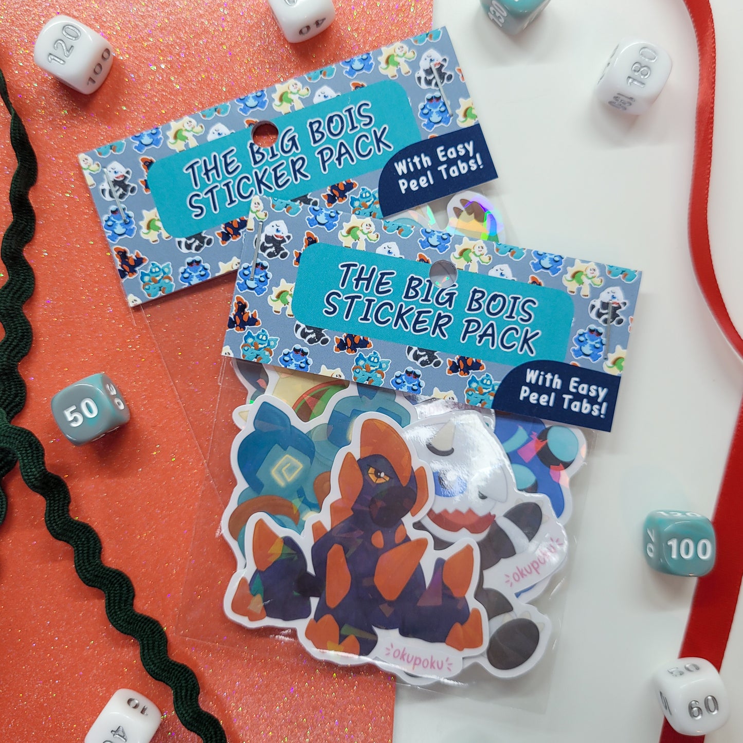 Big boi pokemon sticker pack