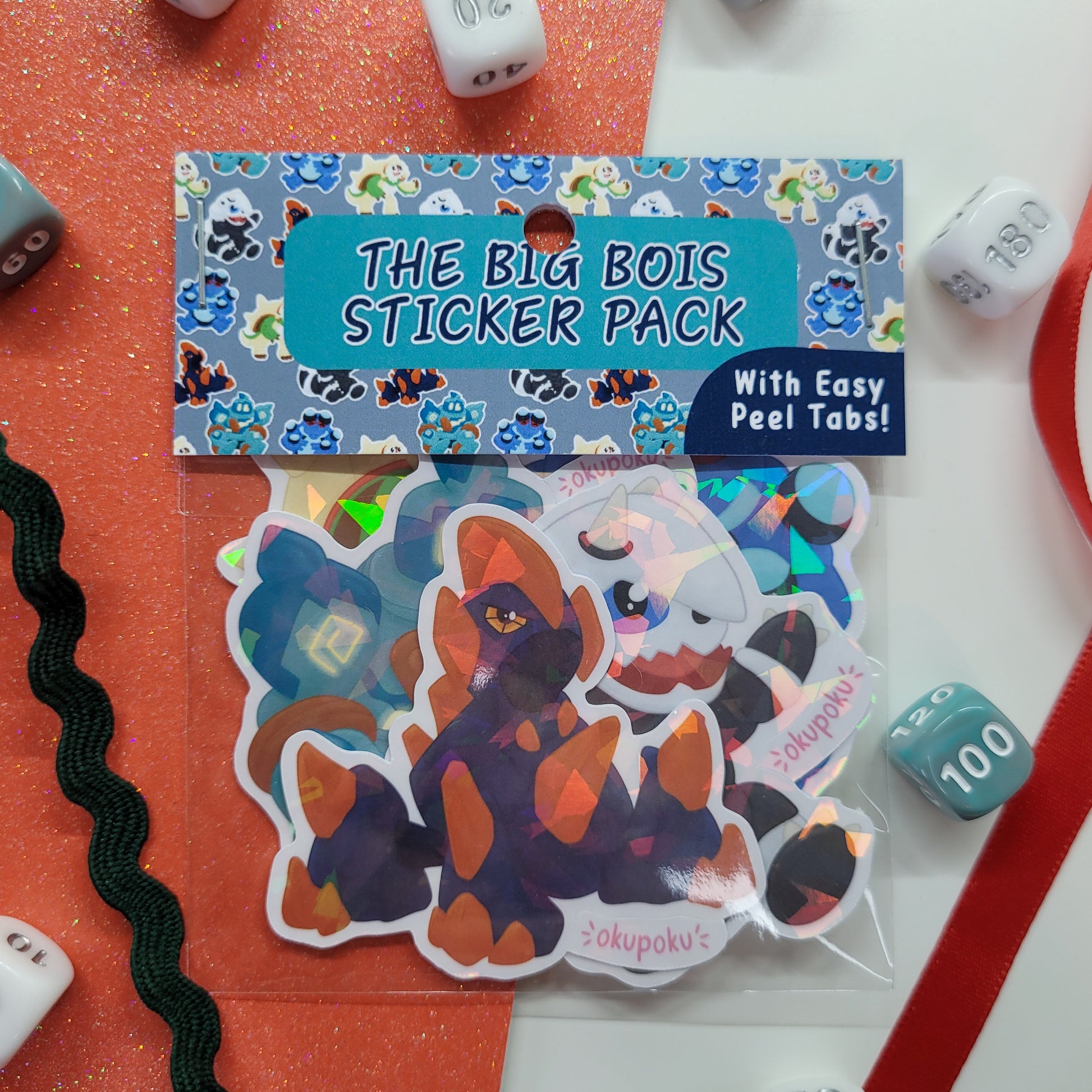 Big boi pokemon sticker pack