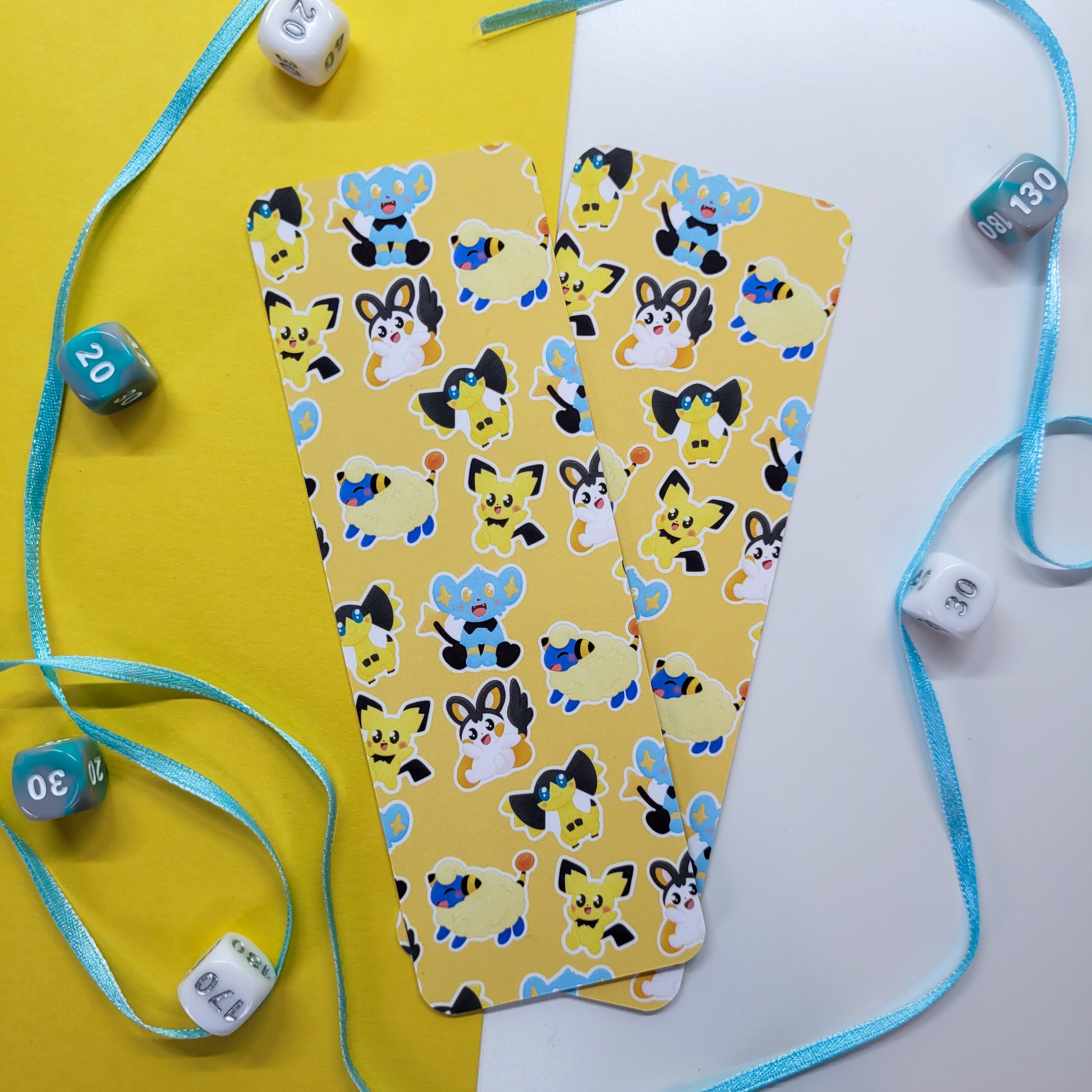 Electric type pokemon bookmark 