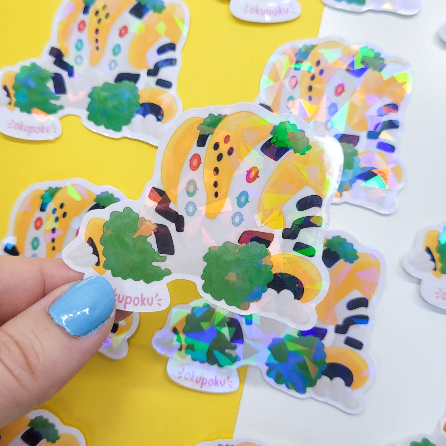 Regigigas sticker being held