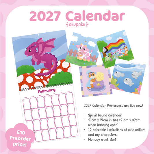 2027 Calendar Pre-Order
