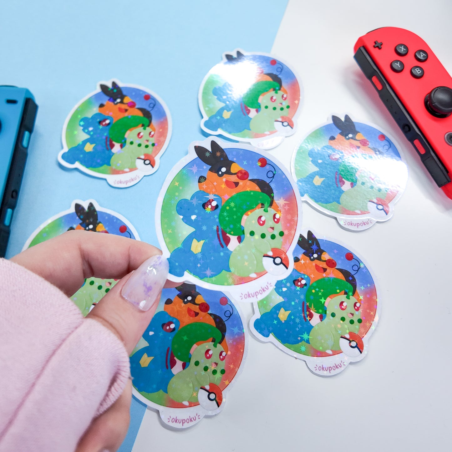 ZA Starters Sticker Pokemon Sticker