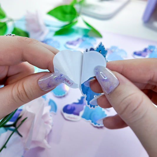 Dragon and Unicorn Cuddles Sticker, D&D Planner Sticker