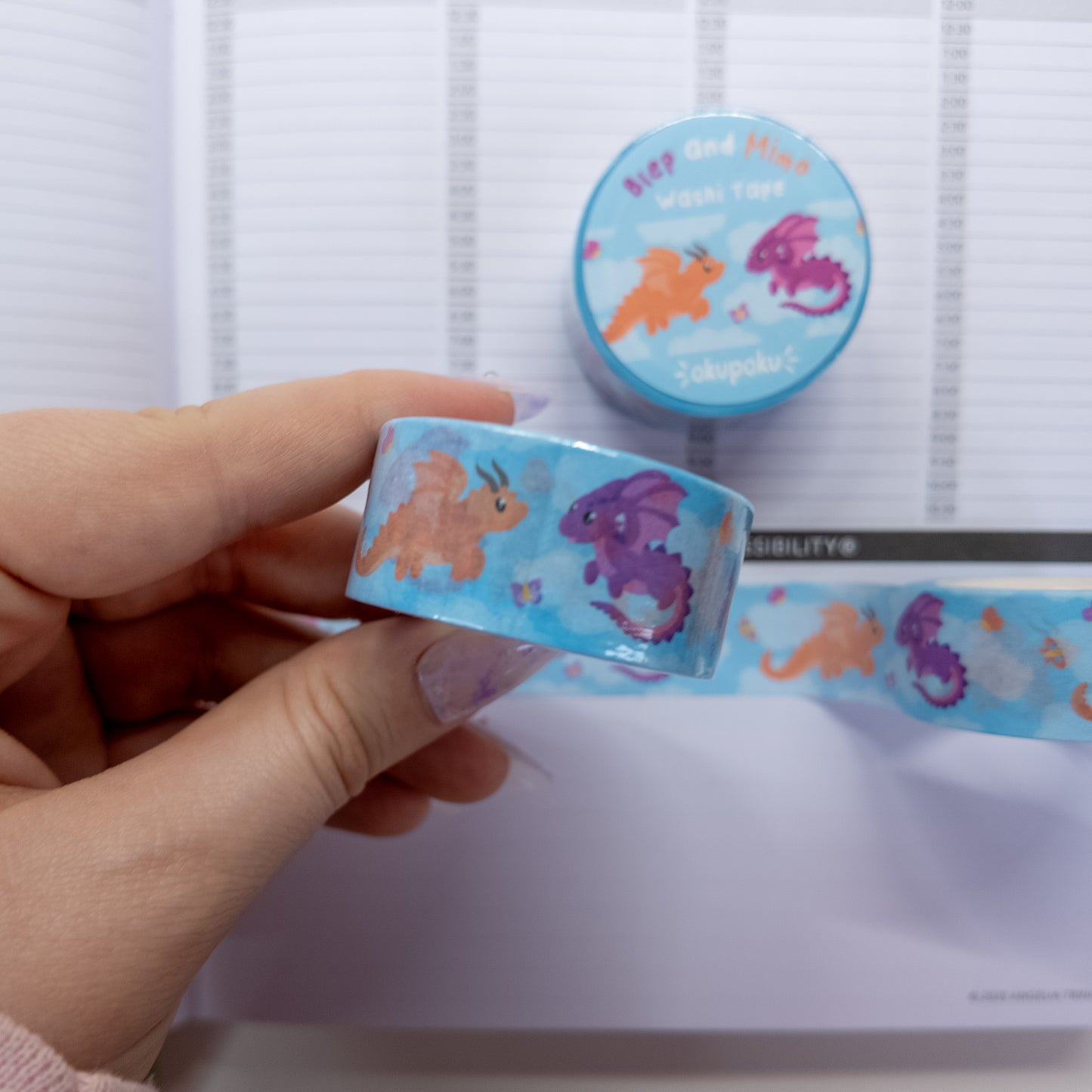 Blep and Mimo Washi Tape