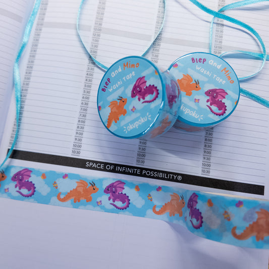 Blep and Mimo Washi Tape