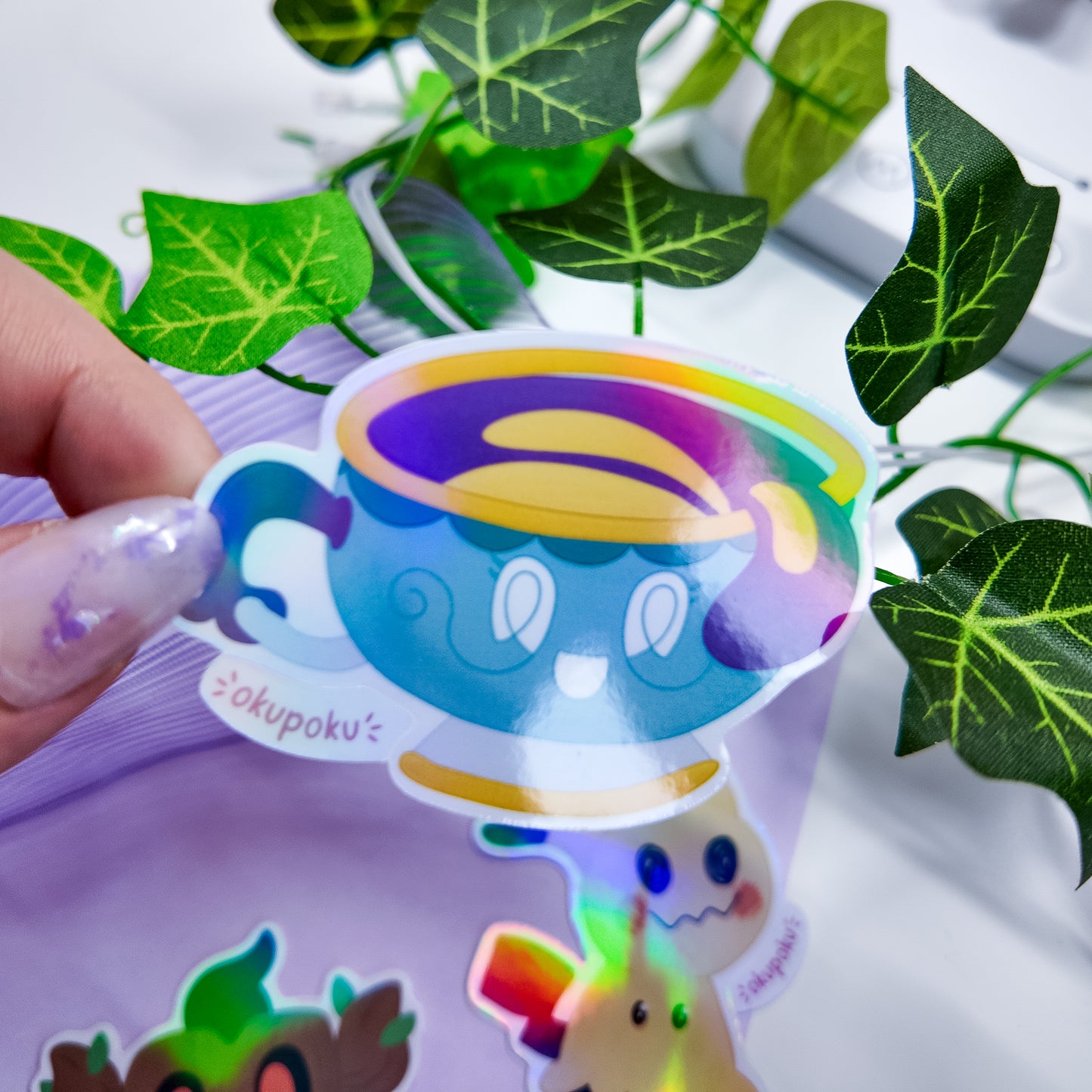 Ghost Type Pokemon Sticker Pack