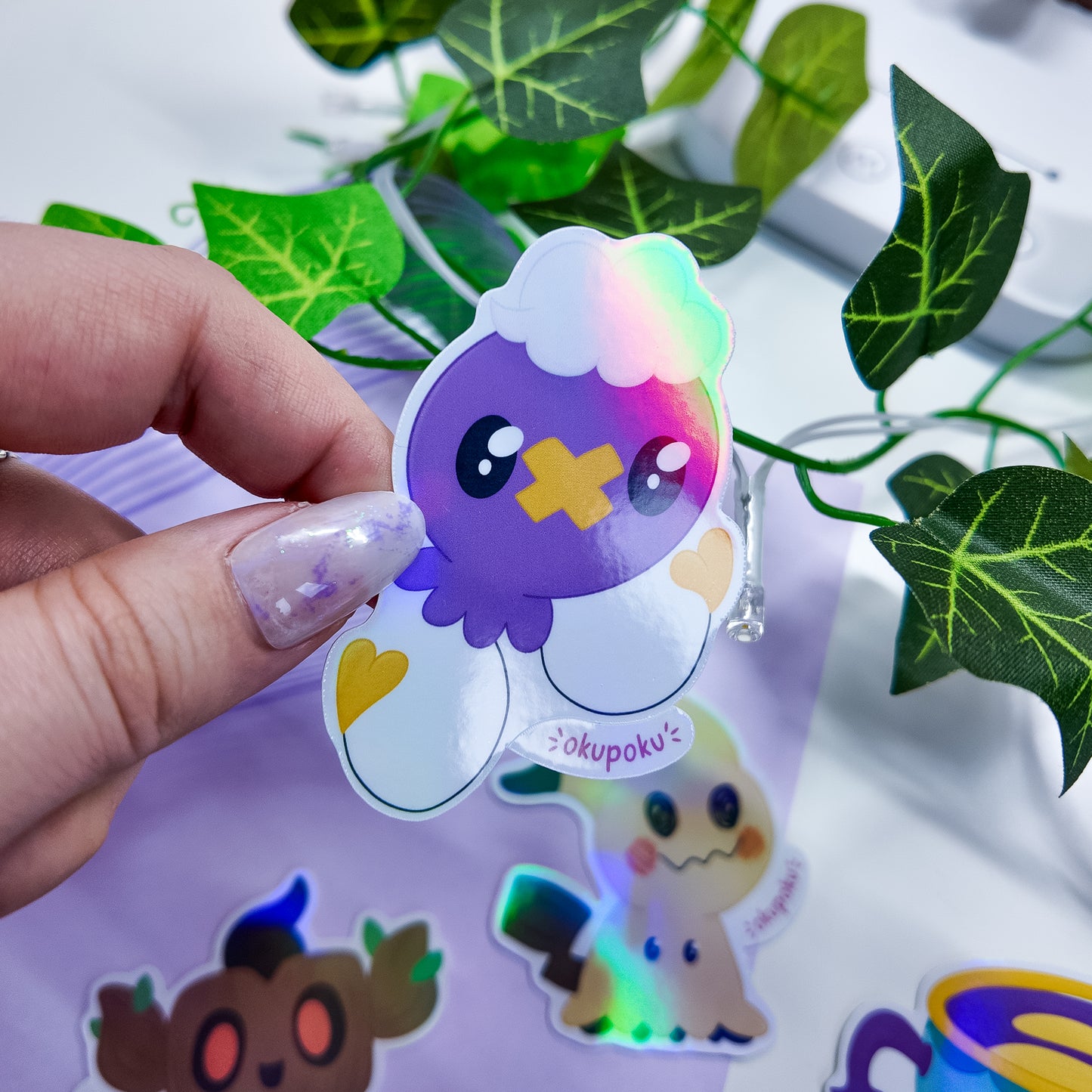 Ghost Type Pokemon Sticker Pack