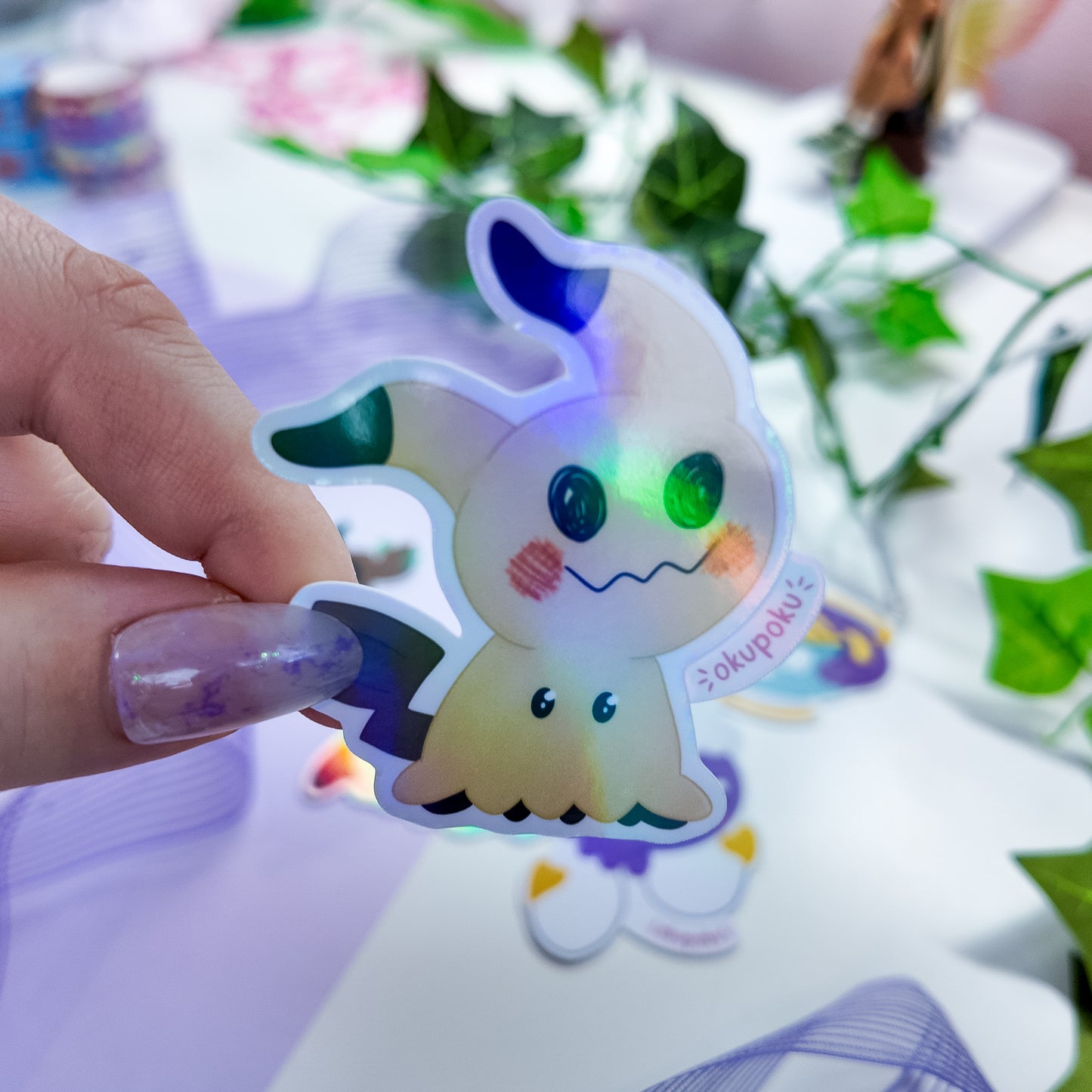 Ghost Type Pokemon Sticker Pack