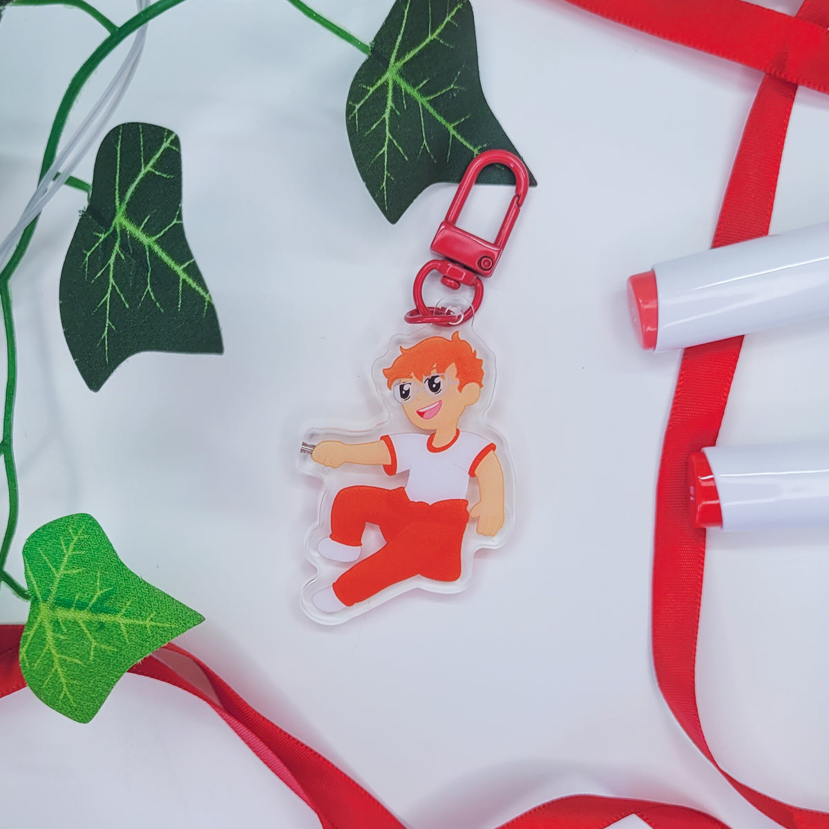 Rocky and Grace keychains from Project Hail Mary